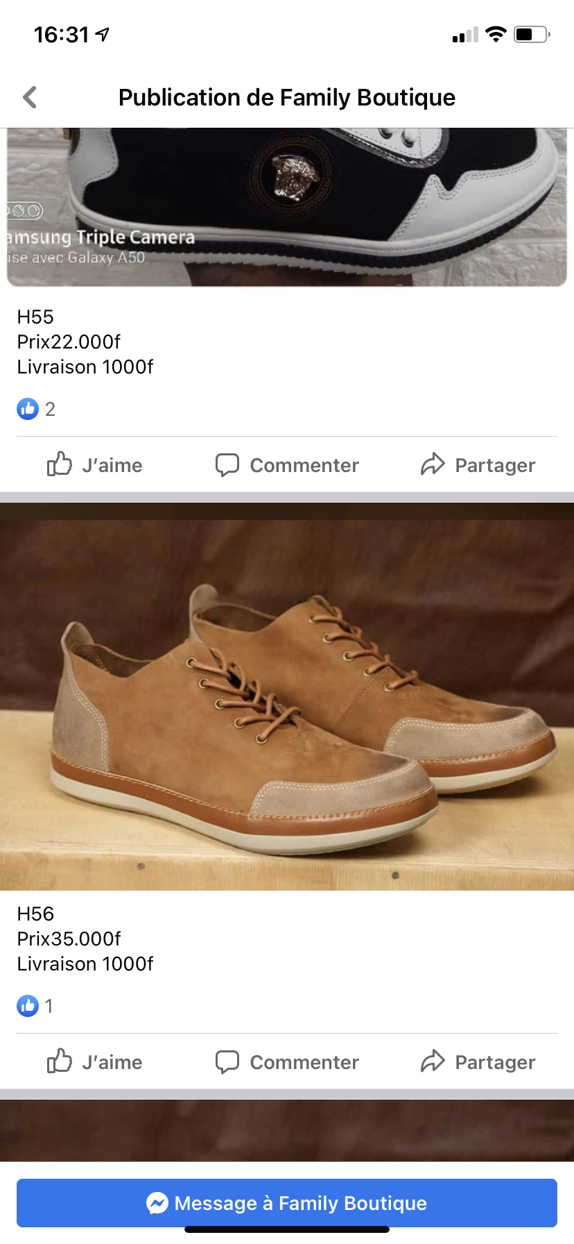 Chaussure Timbaland
